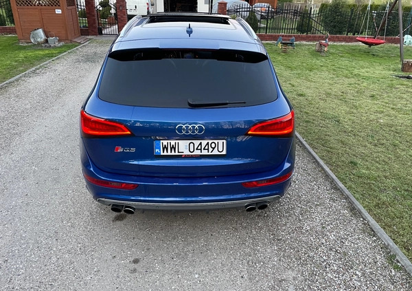 Audi SQ5 cena 125900 przebieg: 85435, rok produkcji 2015 z Terespol małe 742